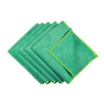 Микрофибра ACG 35*40см 320гр/м2 зеленая (5шт. в уп.)