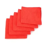 Микрофибра ACG 40*40 см, 300 гр/м2, КРАСНАЯ, упаковка 5 штук.