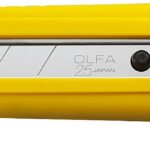 OLFA 25 мм, сегментированное лезвие, трещеточный фиксатор, нож OL-NH-1