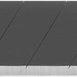 OLFA 10 шт., 9х80х0.38 мм, лезвия сегментированные EXCEL BLACK OL-ABB-10B
