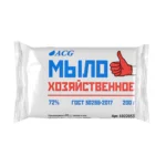 Мыло хозяйственное ACG 72% КЛАССИК 200г в п/пленке