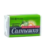 Мыло хозяйственное "Солнышко" Яблоко 1  шт,