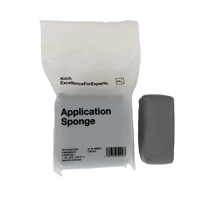 Набор губок для нанесения составов 2шт с замшевым  покрытием Application Sponge — изображение 1