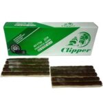 Набор жгутов Clipper (коричневых, коротких) 102 мм. (упаковка 50 шт.)