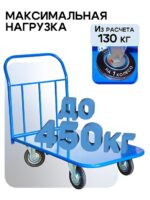 Платформенная тележка Промышленник 1400х800 П-8.14 160 мм — изображение 3