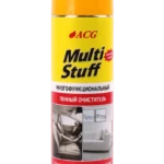 Очиститель многофункциональный пенный MULTI STUFF 650 мл, аромат "Лимон" ACG