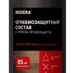 ОгнеБиоЗащитный состав с антисептическими свойствами MEDERA 200 CHERRY CONCENTRATE, 1л PRO-BRITE