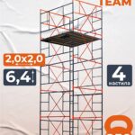 Вышка-тура TeaM ВСП 2.0х2.0, 6.4 м