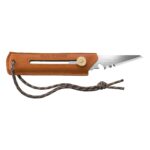 OLFA WORKS BK1 CAMEL BUSHCRAFT KNIFE многоцелевой нож со сменным лезвием с чехлом (OW-BK1L-CL)