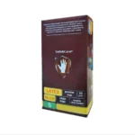 Перчатки латексные High Risk SAFE&CARE DL210, повыш.прочн.,синие, 25 пар/50 штук, р-р 6-7 (S)