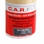 Пленка маскировочная с клеящей лентой 0,55x33 м, CARFIT