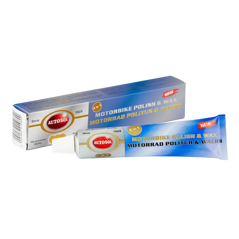 Полировка и защитный воск для мотоцикла Motorcycle polish & Wax, 75 мл, Autosol — изображение 1