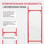 Леса строительные рамные Промышленник ЛРСП 20 секция — изображение 5