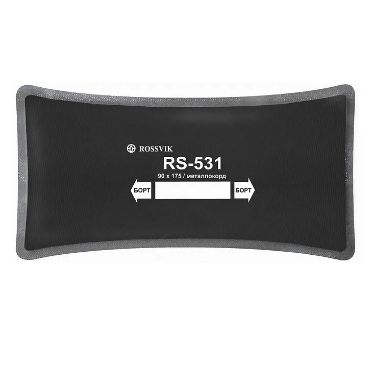 RS-531 Пластырь с металлокордом 90 x 175 мм 10 шт ROSSVIK — изображение 1