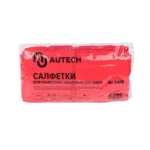 Салфетки из микрофибры к-кт 50 штук 12*12 см., красные