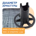 Фиксатор арматуры  Промышленник стульчик под сыпучий грунт ФС 60 250 шт. — изображение 8