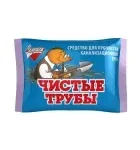 Средство для прочистки труб "Чистые трубы" 90 г (синий), Золушка