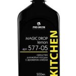 Средство с ароматом лимона для мойки посуды MAGIC DROP Lemon, 500 мл, PRO-BRITE