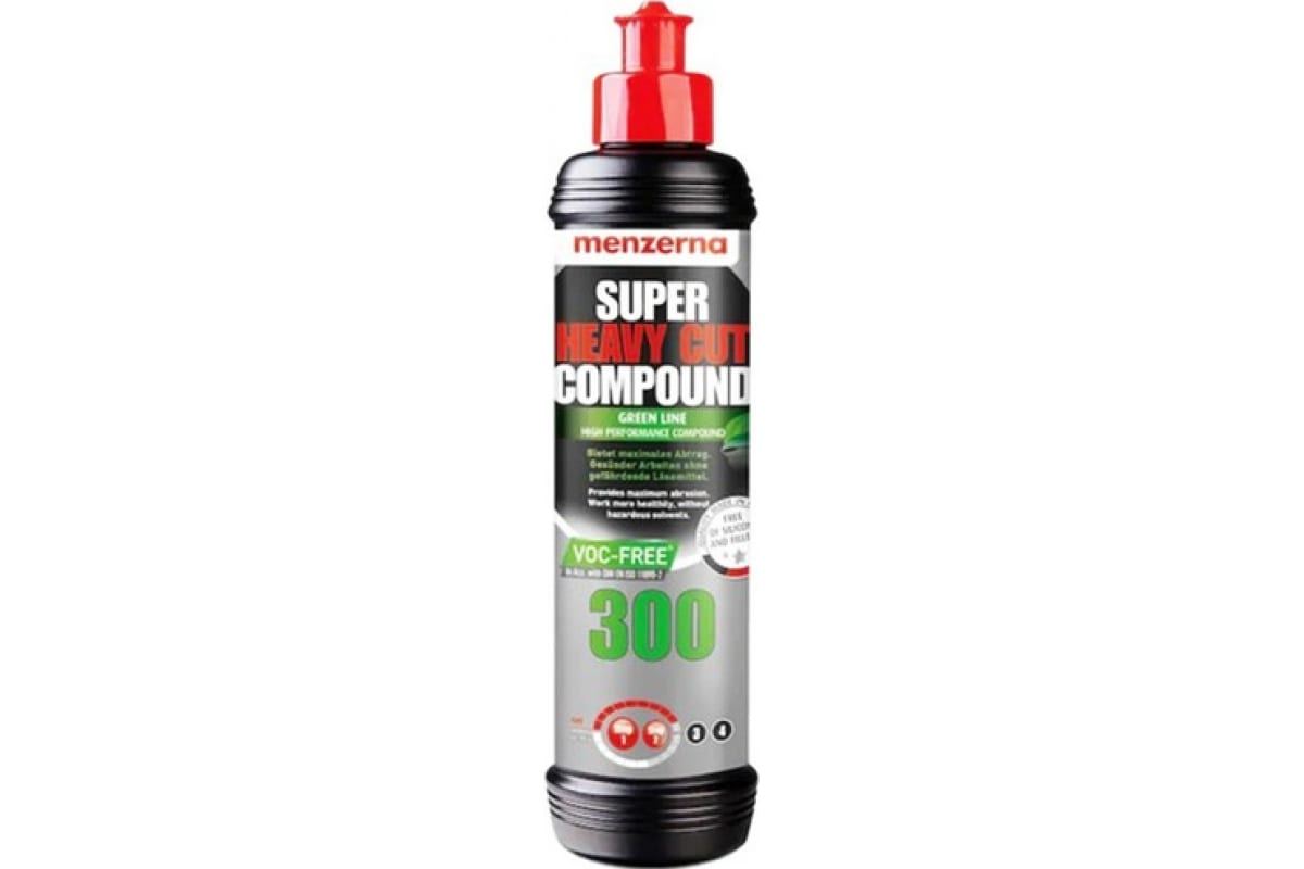 Super Heavy Cut Compound 300 Green Line Паста полировальная высокоабразивная  250 мл, Menzerna 1/1 — изображение 1