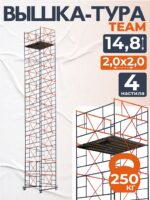 Вышка-тура TeaM ВСП 2.0х2.0, 14.8 м