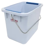 Ведро 6 л. с цветовым кодированием 28x17,5x21,5 см. серо-голубое Vileda Professional