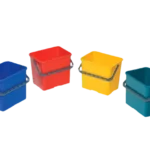 Ведро цветное 26x19x22 см 6 л желтое Vileda Professional