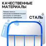 Платформенная тележка Промышленник 900х600 ПР-6.9 160 мм с резиновым покрытием — изображение 7