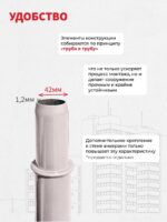 Леса строительные рамные ЛРСП 30 комплект 3x6 м — изображение 3
