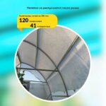 Сетка затеняющая Промышленник белая 50% 3х50 м — изображение 4