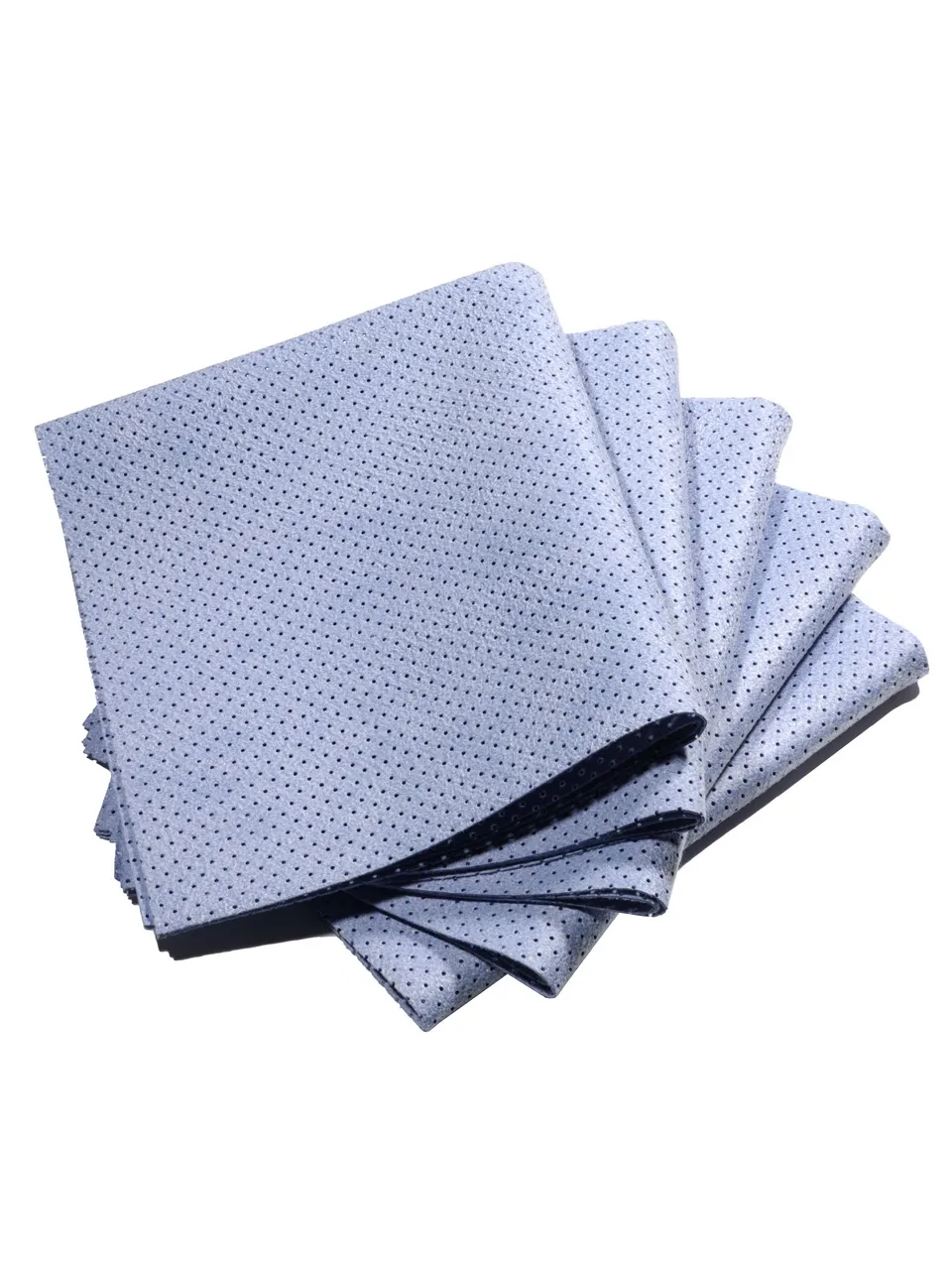 Замша искусственная перфорированная синяя SALPA 30  PACK 5, 55*40 см. (300гр./м) (упаковка 5 штук) — изображение 1